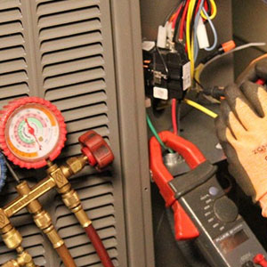 Low Side HVAC and Electrical Panel Maintenance