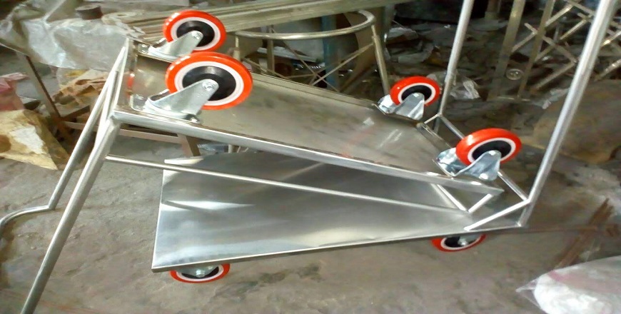 Customised SS Trolly
